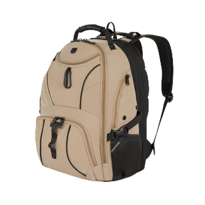 SwissGear 1900 ScanSmart Mochila para Laptop 17" con Compartimento TSA - 17 pulgadas - Pastel , marrón