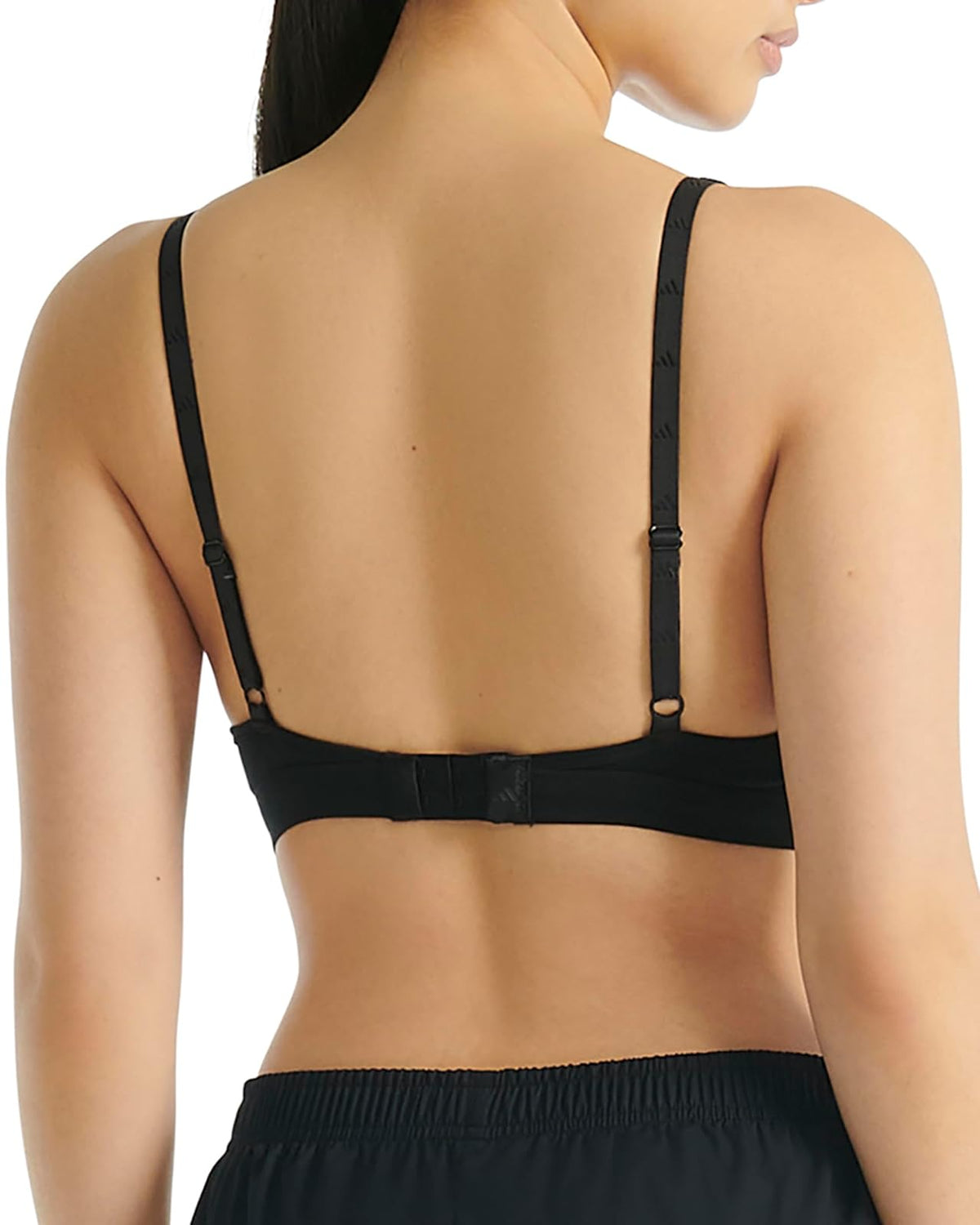 adidas 3 Stripes Active Essentials Cotton Scoop Bralette with Removable Cookies Sujetador Mujer