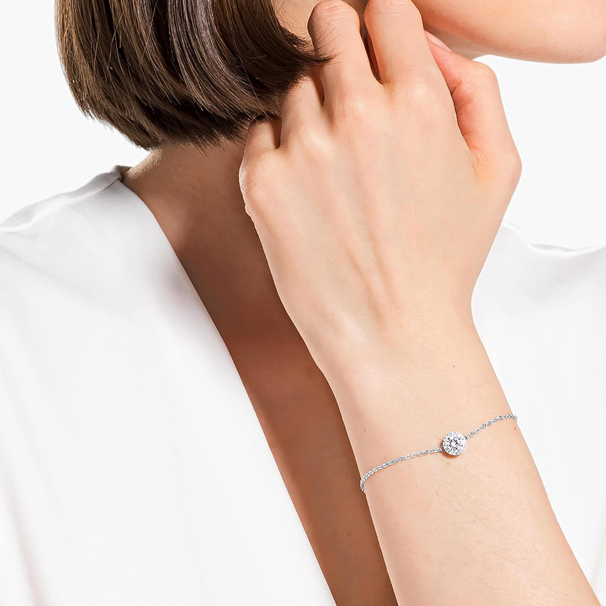 Swarovski Una colección de Collar con Colgante de Vidrio angélico