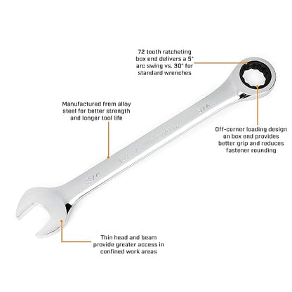 GEARWRENCH 35720 - Juego de llaves de carraca (20 piezas)