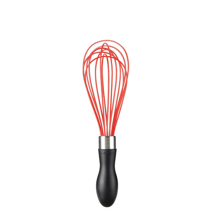 OXO Good Grips Silicone Whisk, 9-Inch, Red