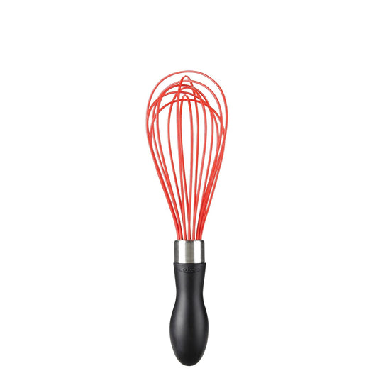 OXO Good Grips Silicone Whisk, 9-Inch, Red