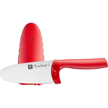 ZWILLING TWINNY - Cuchillo de chef para niños, color rojo