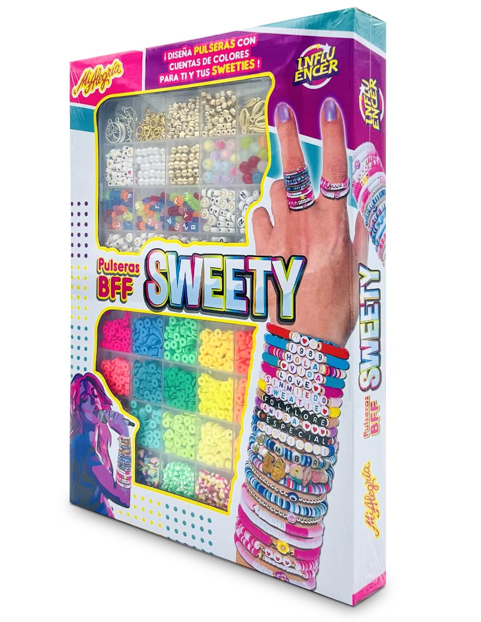 Mi Alegria Pulseras BFF - Sweety, Multicolor