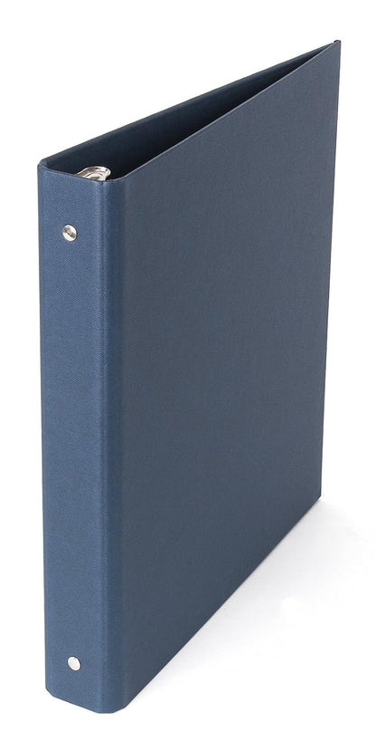 Bigso Box of Sweden Ringo Fiberboard Organizador de 3 Anillas para almacenar proyectos o Papeles, Carpeta Resistente y Duradera de 1 Pulgada para Uso Diario en la Escuela o el Trabajo, 11 x 11 x 1