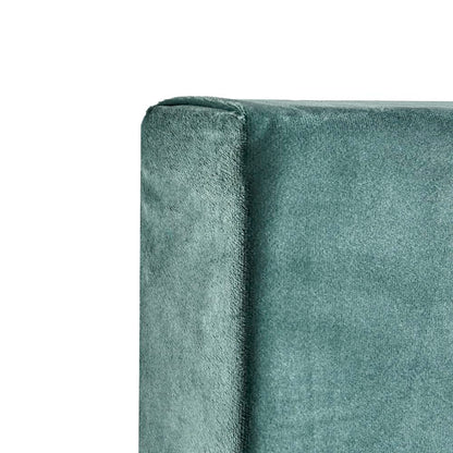 Sochic Cabecero Tapizado en Tela Velvet - 1 Panel para Cabecera con Altura Ajustable Color Verde Olivo.