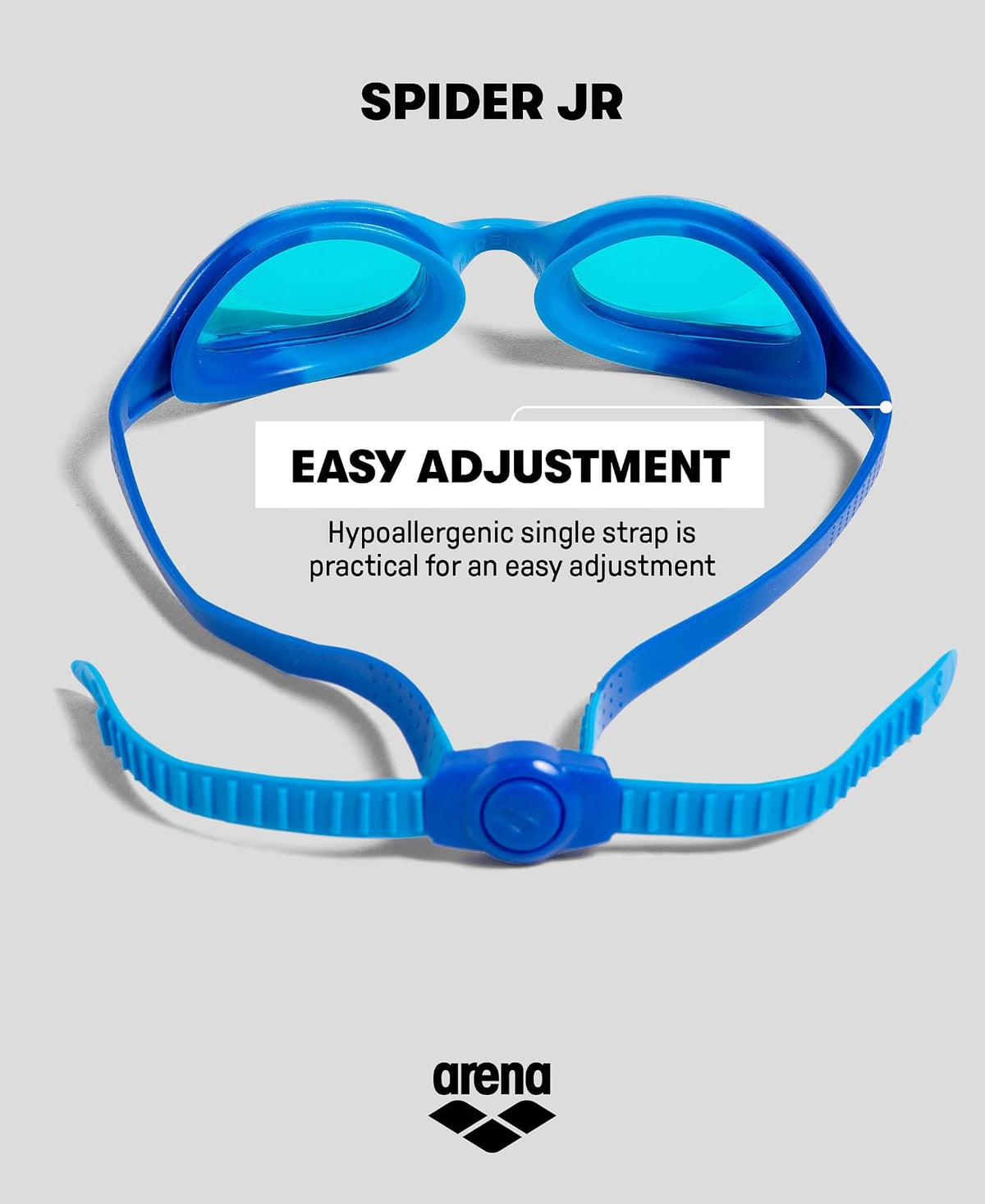 Arena Espejo Spider Jr anteojos de natación Unisex Adulto