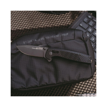 SOG Terminus XR LTE - Cuchillos plegables ligeros de transporte diario con clip de bolsillo | Cryo CPM S35VN acero | Mecanismo de bloqueo XR