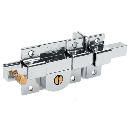 Lock L570DCB Cerradura Derecha de Barra Libre Llave Estándar Cromo Brillante en Caja