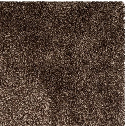 Safavieh, Alfombra de área California Premium Shag Collection SG151, SG151-8181-7SQ, Hongo, 200.66 cm Cuadrado