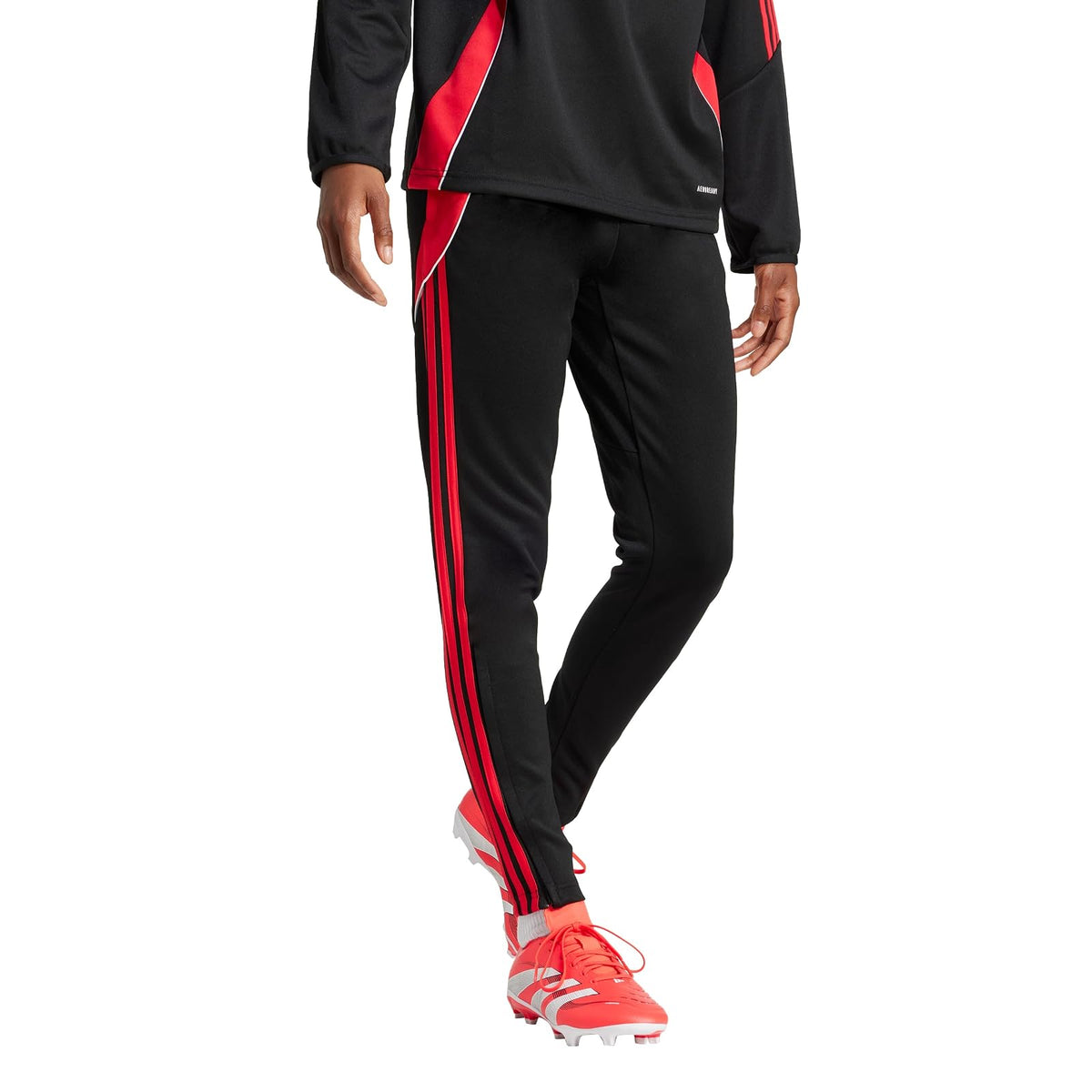 adidas Tiro24 Pantalón de Entrenamiento Mujer - Negro - rubí puro - CH