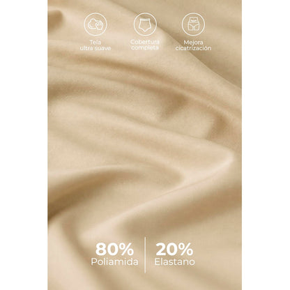 9months Faja Postparto y Post Cesárea Compresión Moldeadora para Mujer Calzón Panty Cintura Alta Banda Antideslizante Soporte y Recuperación Abdominal Cómoda Talla CH a XL 3200