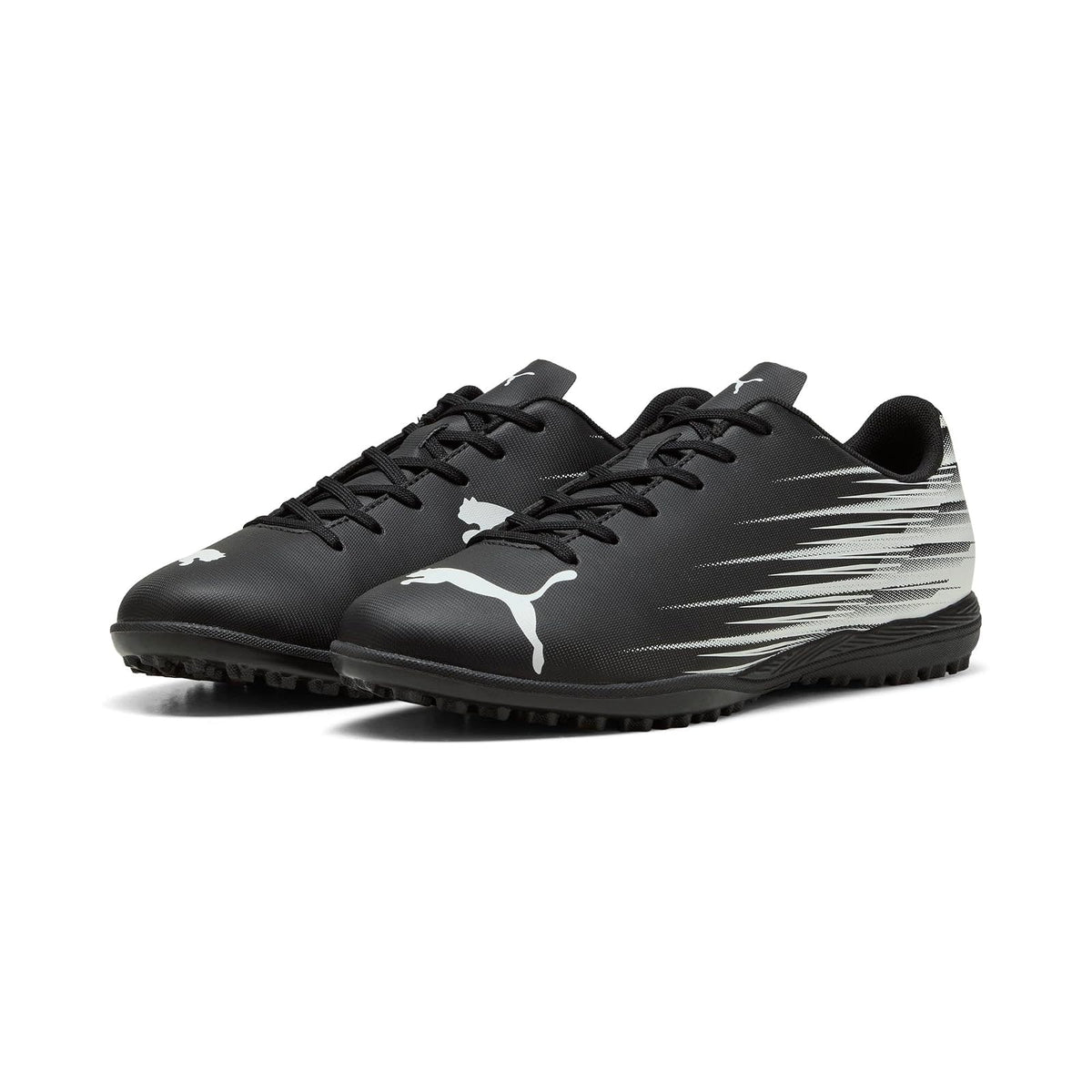PUMA, Multitacos de Fútbol ATTACANTO II, Hombre, Negro y Blanco, Talla 28,5