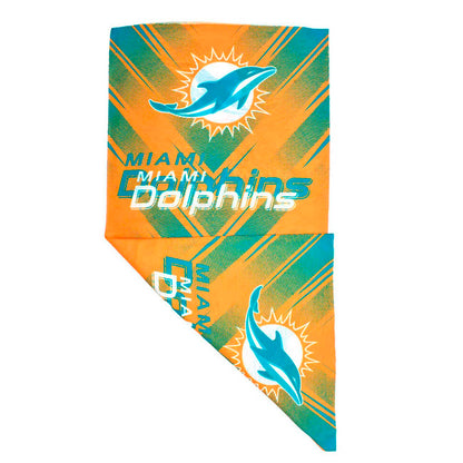NFL Bandana Dolphins Unisex Adulto, Color Naranja, Unitalla