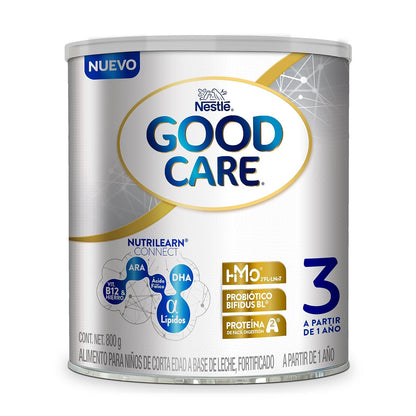 Good Care 3 Alimento Para Niños de Corta Edad A Base De Leche, Lata 800 g