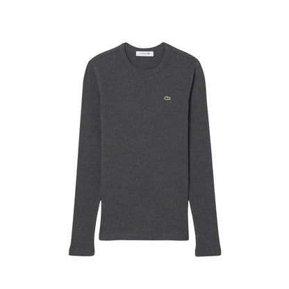 Lacoste Playera Slim fit de algodón orgánico y Manga Corta para Mujer