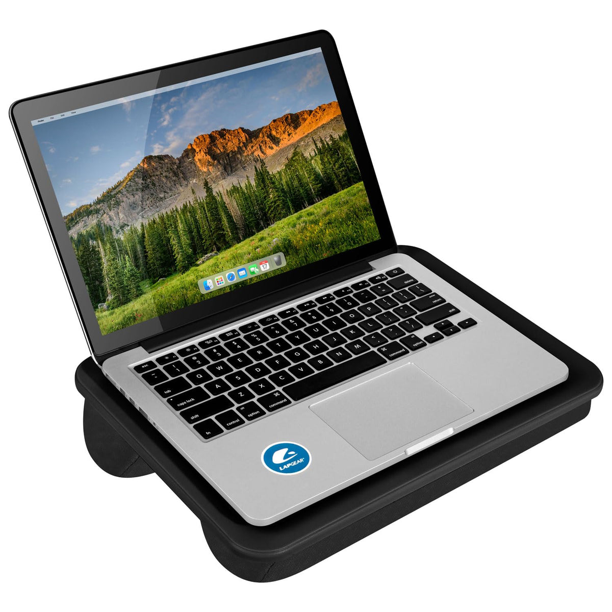 LAPGEAR - computadora Compacto para portátiles de hasta 15 Pulgadas - Negro - Estilo No. 43108