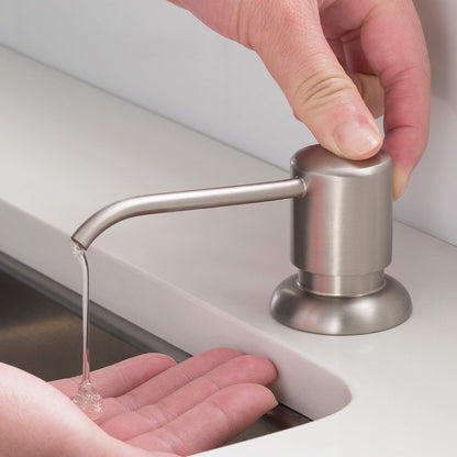 KRAUS Boden KSD-53SFS Dispensador de jabón y loción de cocina en acero inoxidable sin puntos