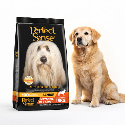 Perfect Sense Alimento Premium para Perro Senior - 15 KG