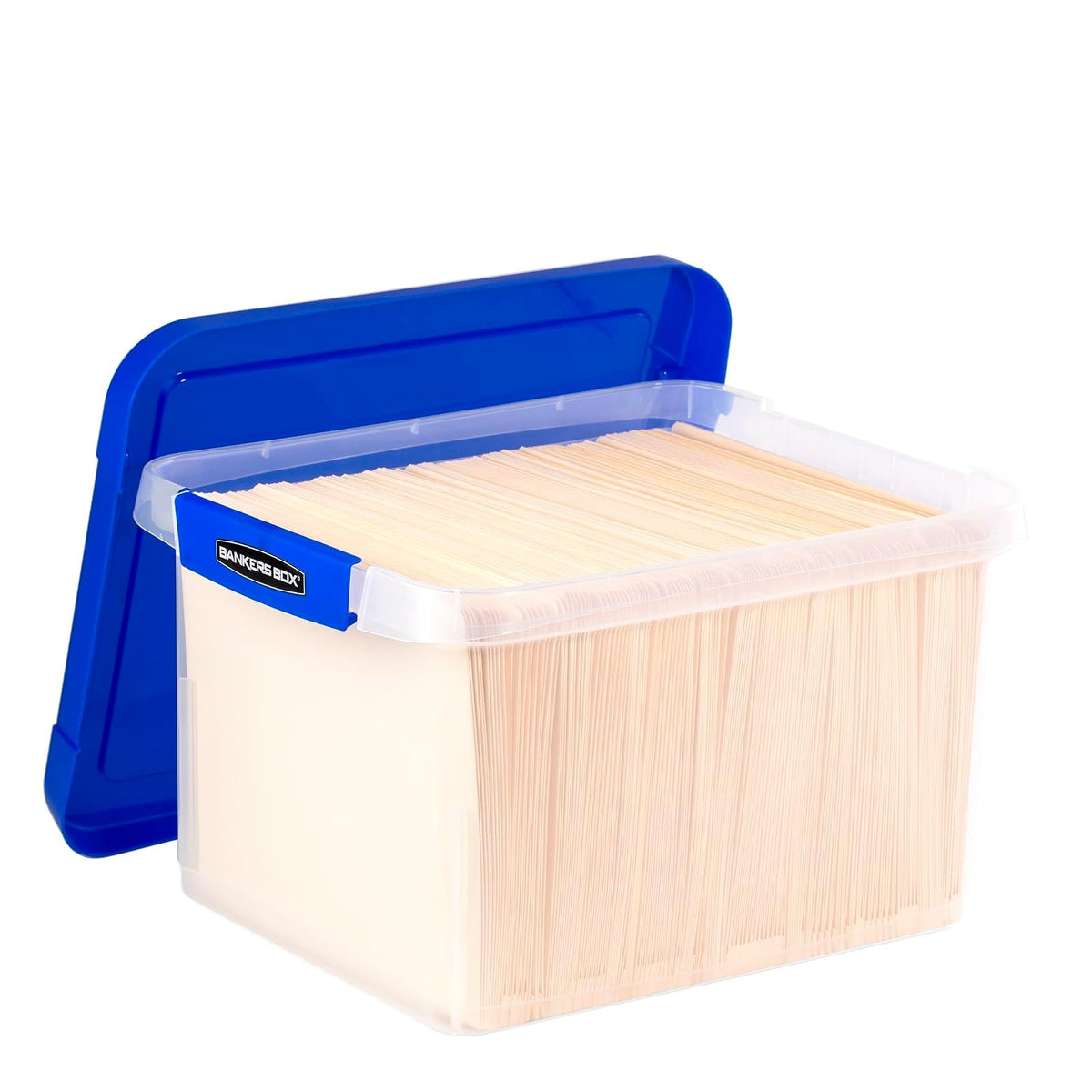 Bankers Box plástico carta/Legal resistente caja de archivo (0086205)