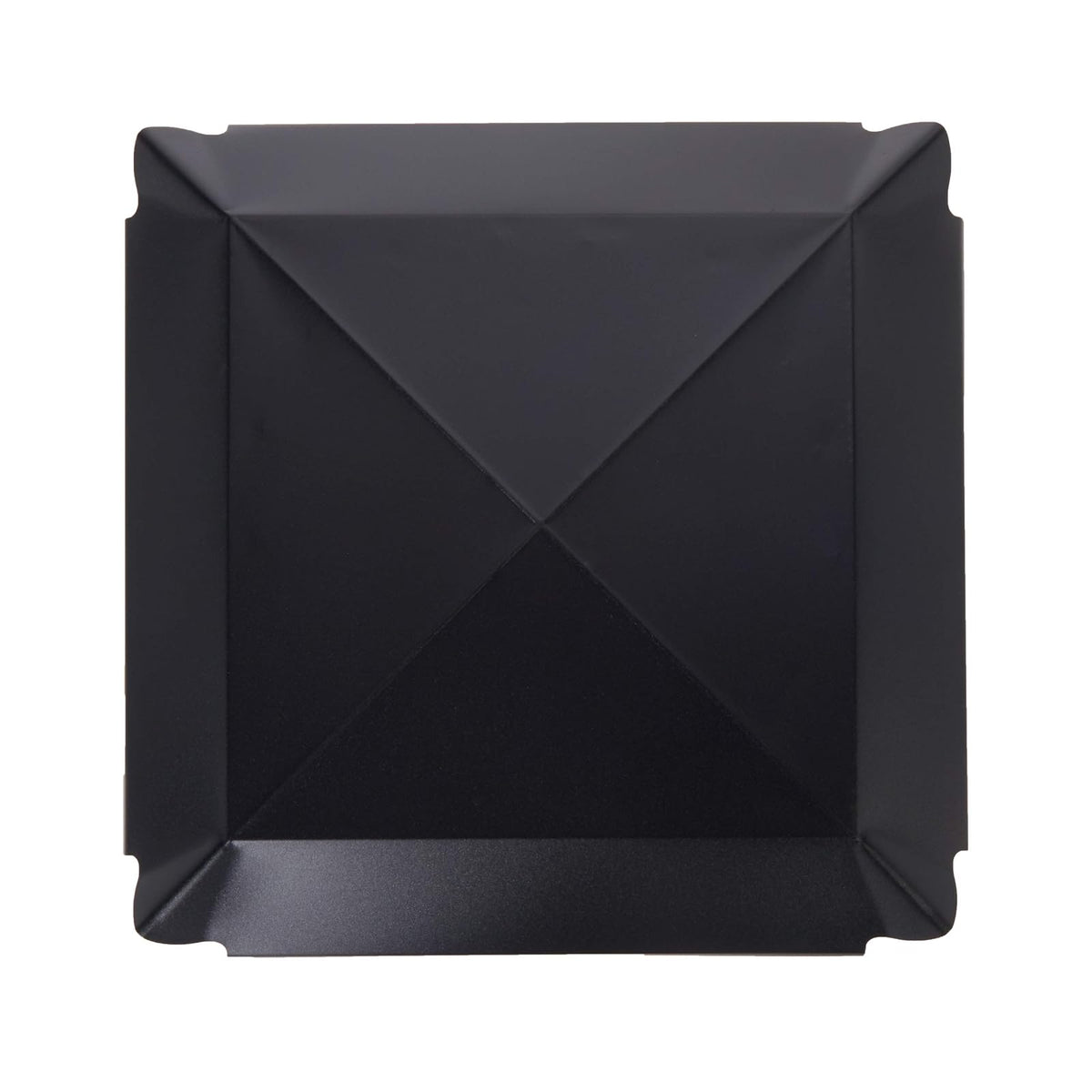 Draft King CBO14 - Tapón redondo de acero galvanizado negro, 14 pulgadas de diámetro