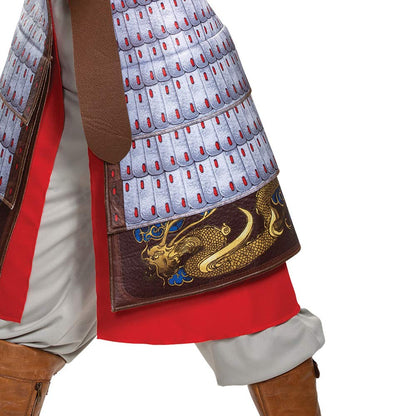 Disguise Vestido Mulan Hero Deluxe Disfraces de tamaño adulto Mujer