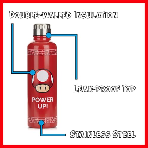 Super Mario Big Up Water Bottle USA