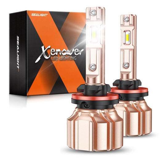 Sealight Bombillas LED Antiniebla 880/885/893/899 14000 LM 6500K Blanco Frio, Paquete de 2