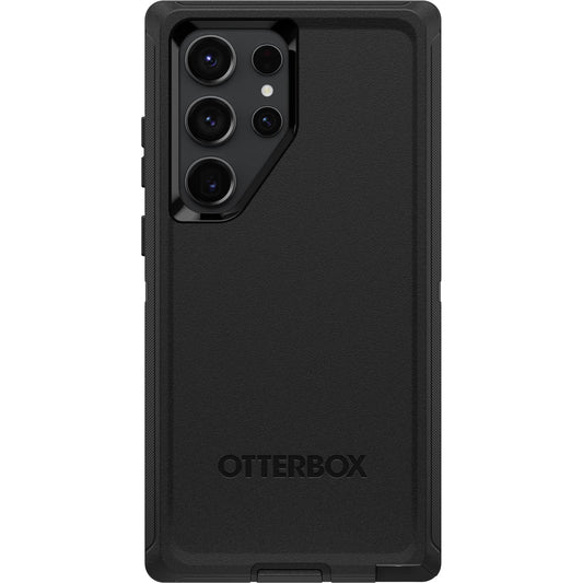 OtterBox Defender Series - Funda para Galaxy S23 Ultra, color negro