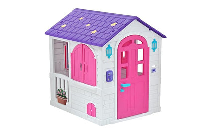 PRINSEL | Casita Infantil de Juegos | Casita y Supermercado para Niñas | Play House 2 en 1 | Rosa | De 2 a 6 Años, Espaciosa, Timbre con Luz y Sonido, Accesorios | Artículos para Niños