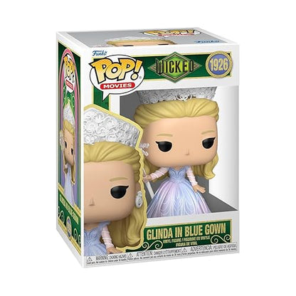Funko Pop! Movies: Wicked for Good - Glinda in Blue Gown | Mercancía Oficial de Fantasía - Figura de Vinilo Coleccionable para Decoración - Regalo de Cumpleaños para Fans