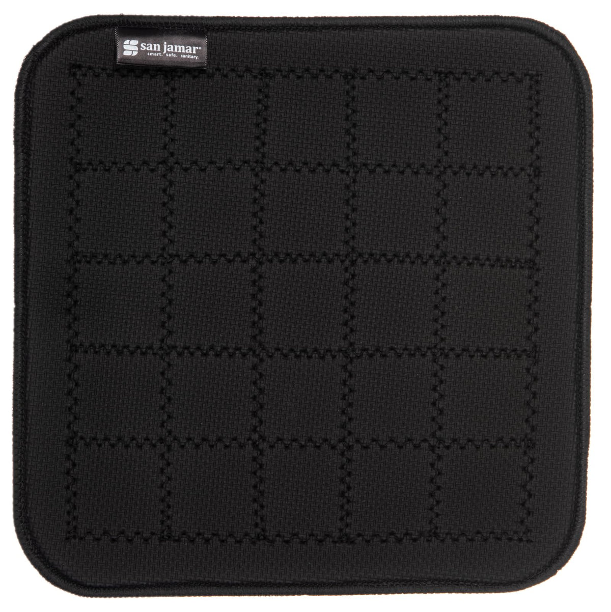 Carlisle FoodService Products Ultigrip - Soporte Comercial de Neopreno para sartenes Calientes, 7 x 7 Pulgadas, Color Negro