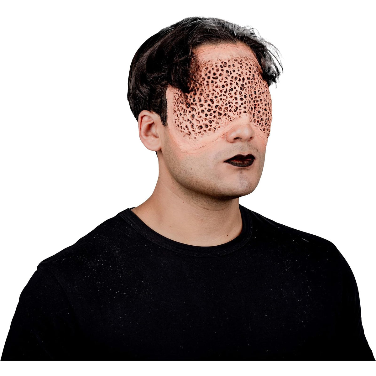 Ghoulish Productions Aplicaciones De Látex Trypophobic face, Efectos para Cosplay Cara Tripofóbica FX para Disfraz, Protesis Tripofóbia ideal para Disfraz Halloween y Fiestas Temáticas