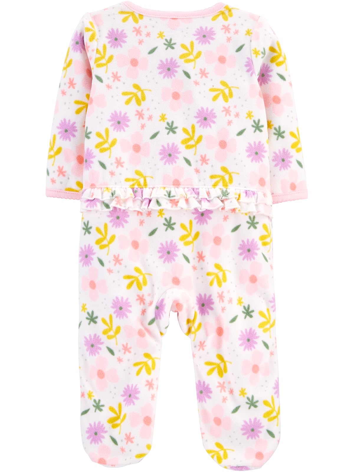 Simple Joys by Carter's Paquete de 2 Mamelucos de Forro Polar para Dormir y Jugar Dormir para bebés y niños pequeños para Bebé-Niñas