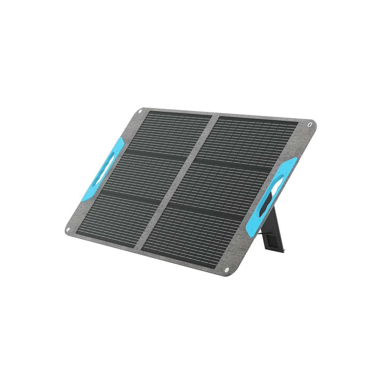 Renogy - Panel solar de 100 W, paneles solares portátiles tipo N de 100 W, con soporte, cargador solar plegable del 25% de alta eficiencia para central eléctrica, salida USB-A y tipo C, para camping