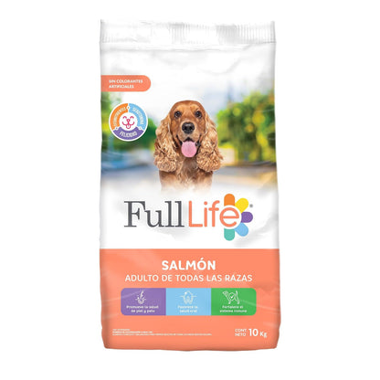 Alimento seco Perro Full Life Salmon 10kg