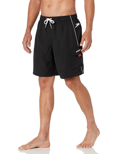 Speedo Marina Traje de Baño para Hombre - M - negro