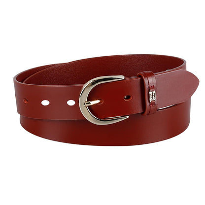 Tommy Hilfiger Th Ornament Belt Loop Cinturón Mujer - CH - Rojo -