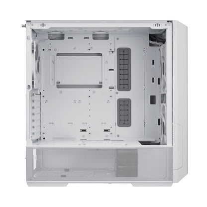 LIAN LI LANCOOL 216 E-ATX - Funda para computadora para juegos RGB, Airflow Focus RGB con paneles de malla integrales, ventiladores PWM de 2 x 160 mm y 1 x 140 mm preinstalados e innovadores chasis de