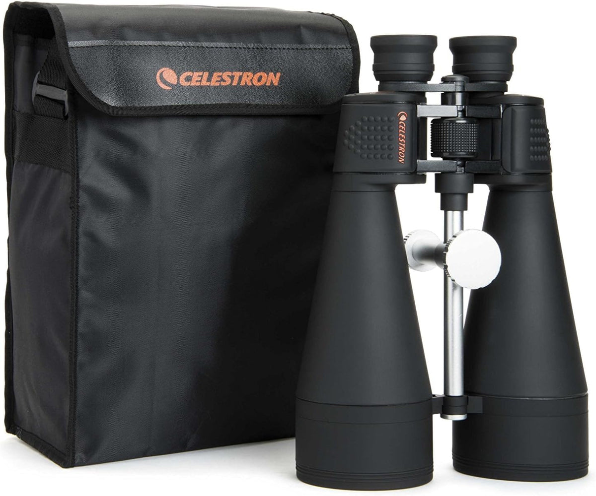 Celestron SkyMaster 20x80 – High-Power for Astronomy and Long-Range Terrestrial Viewing – Large Aperture with BaK-4 Prisms – Includes Tripod Adapter & Carrying Case