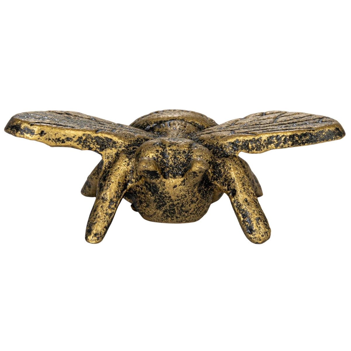 Creative Co-Op - Abrebotellas de abeja de metal fundido envejecido, dorado