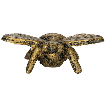 Creative Co-Op - Abrebotellas de abeja de metal fundido envejecido, dorado