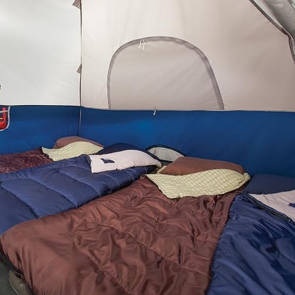 Coleman Sundome - Tienda de campaña con Mosca Lluvia, Tienda de campaña para 2/3/4/6 Personas en 10 Minutos, Tienda de campaña Resistente a la Intemperie para Camping, Festivales, Patio Trasero,