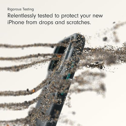 Beats - Funda de Alta protección con MagSafe de Beats para el iPhone 17 Pro MAX con Control de la Cámara, Resistente a rayones y caídas, Textura Mate con Forro de Microfibra – Azul Roca