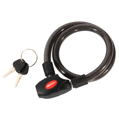 Cable candado flexible 2 llaves planas