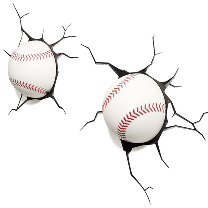 3D Light FX 816733001128 Pelota de Beisbol, pack of/paquete de 1