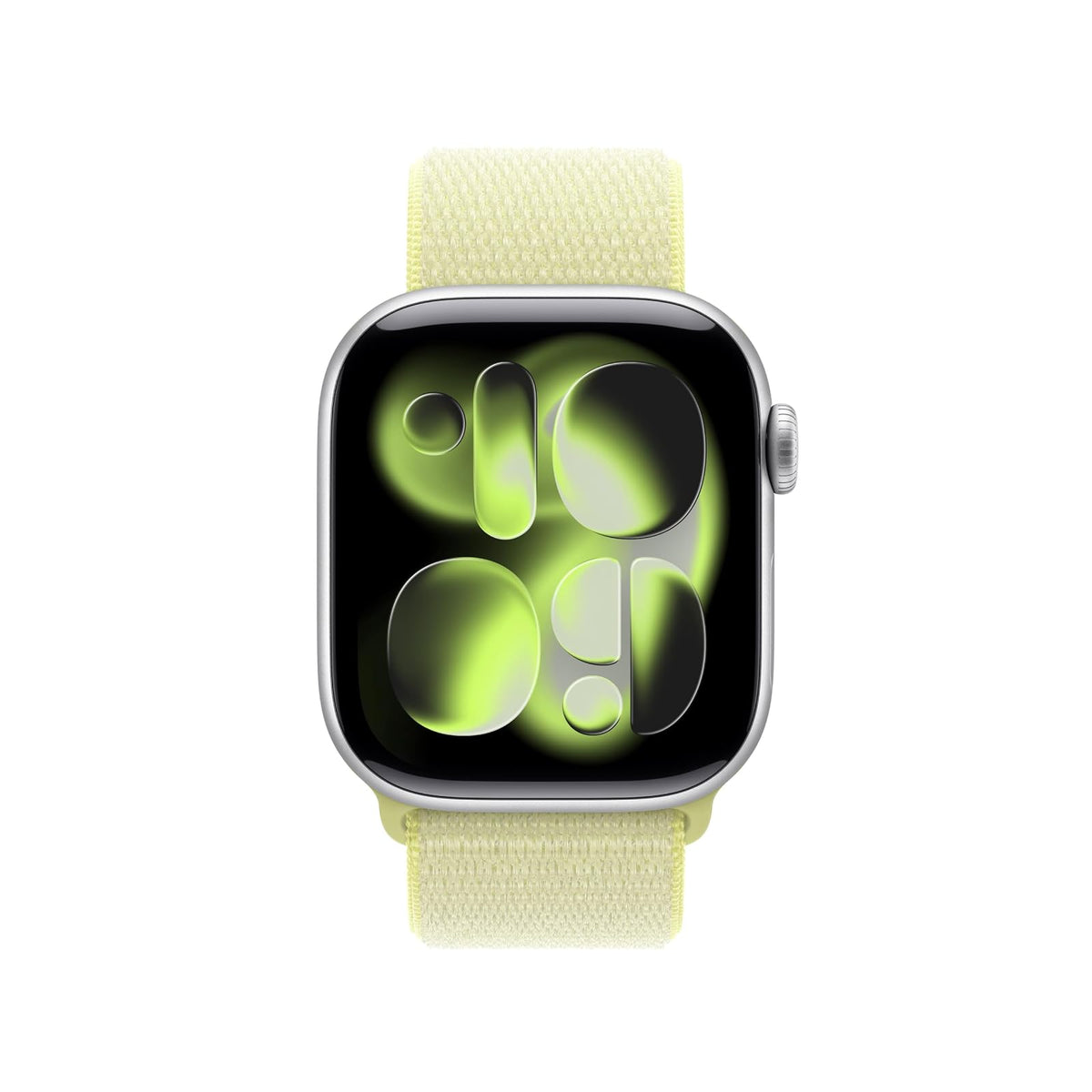 Apple Watch Band - Correa Loop Deportiva - 42 mm - Amarillo neón - Unitalla (para Casi Cualquier muñeca)
