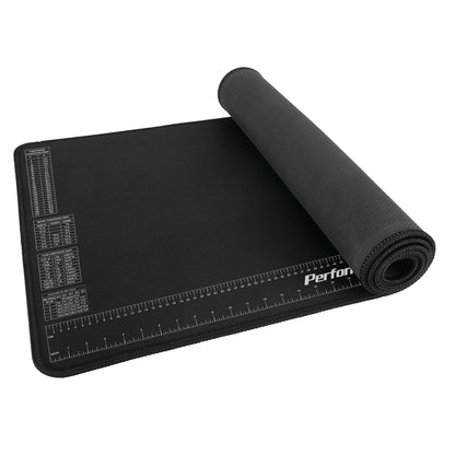 Performance Tool W88977 Estera de Neopreno con Regla y Tablas de Referencia, Resistente a Productos químicos, 16 Pulgadas x 35.75 Pulgadas, Protege la Superficie de Trabajo de solventes y aceites