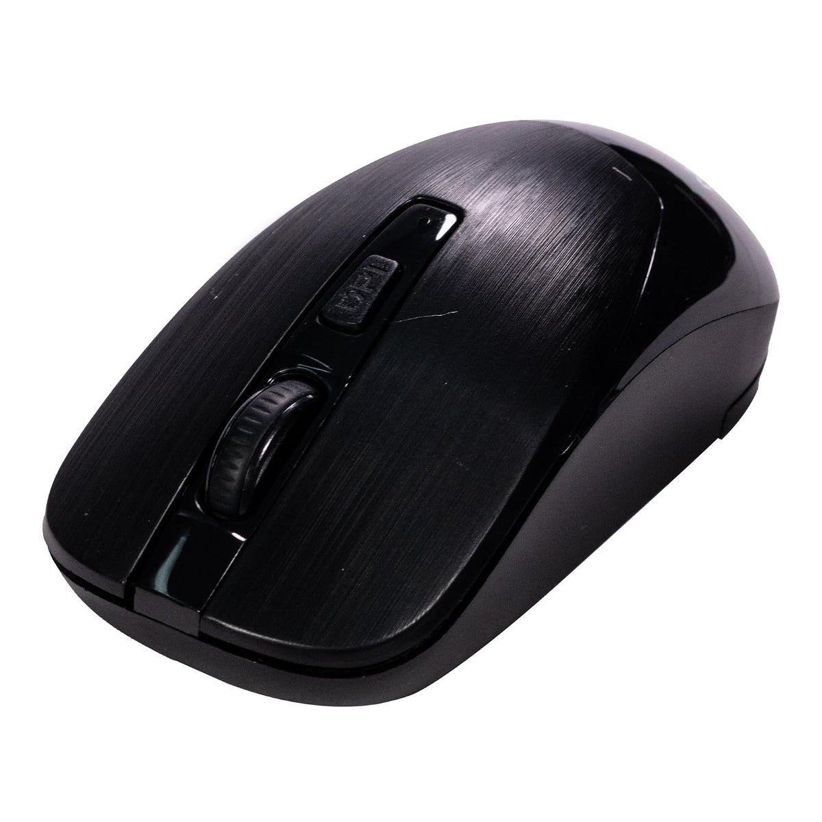 Naceb Technology - Mouse Inalámbrico 2.4 GHz Negro NA-0137N - Diseño Clásico Cómodo y Preciso, para Uso en casa o Trabajo - 2 Pilas AA Incluidas
