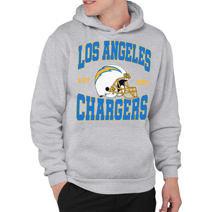 Junk Food Clothing x NFL - Casco de Equipo, Sudadera con Capucha Unisex para Adultos para Hombres y Mujeres, con Licencia Oficial de la NFL